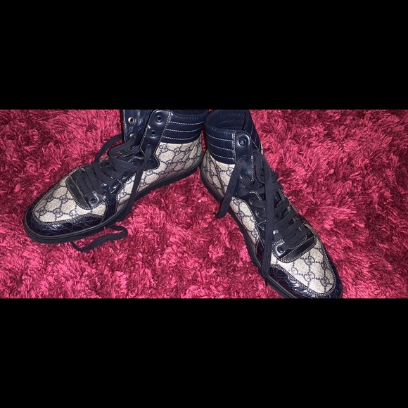 Men’s Gucci high top sneakers - Picture 1 of 5